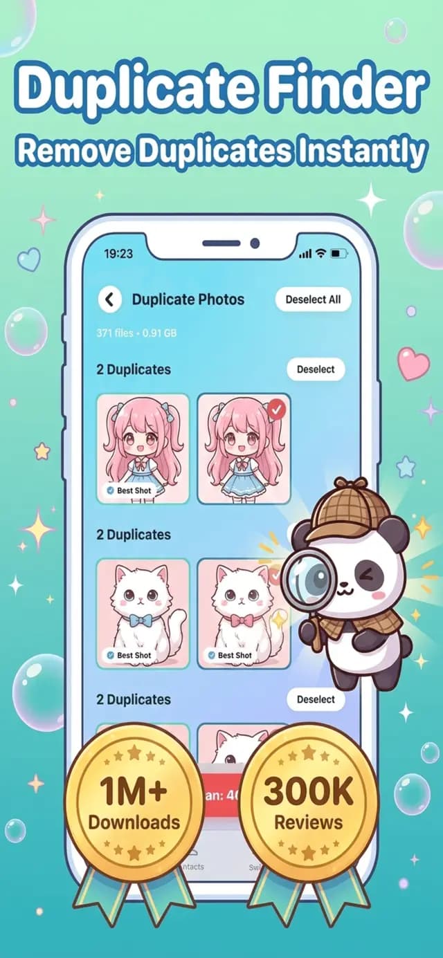 Address book contact merging interface